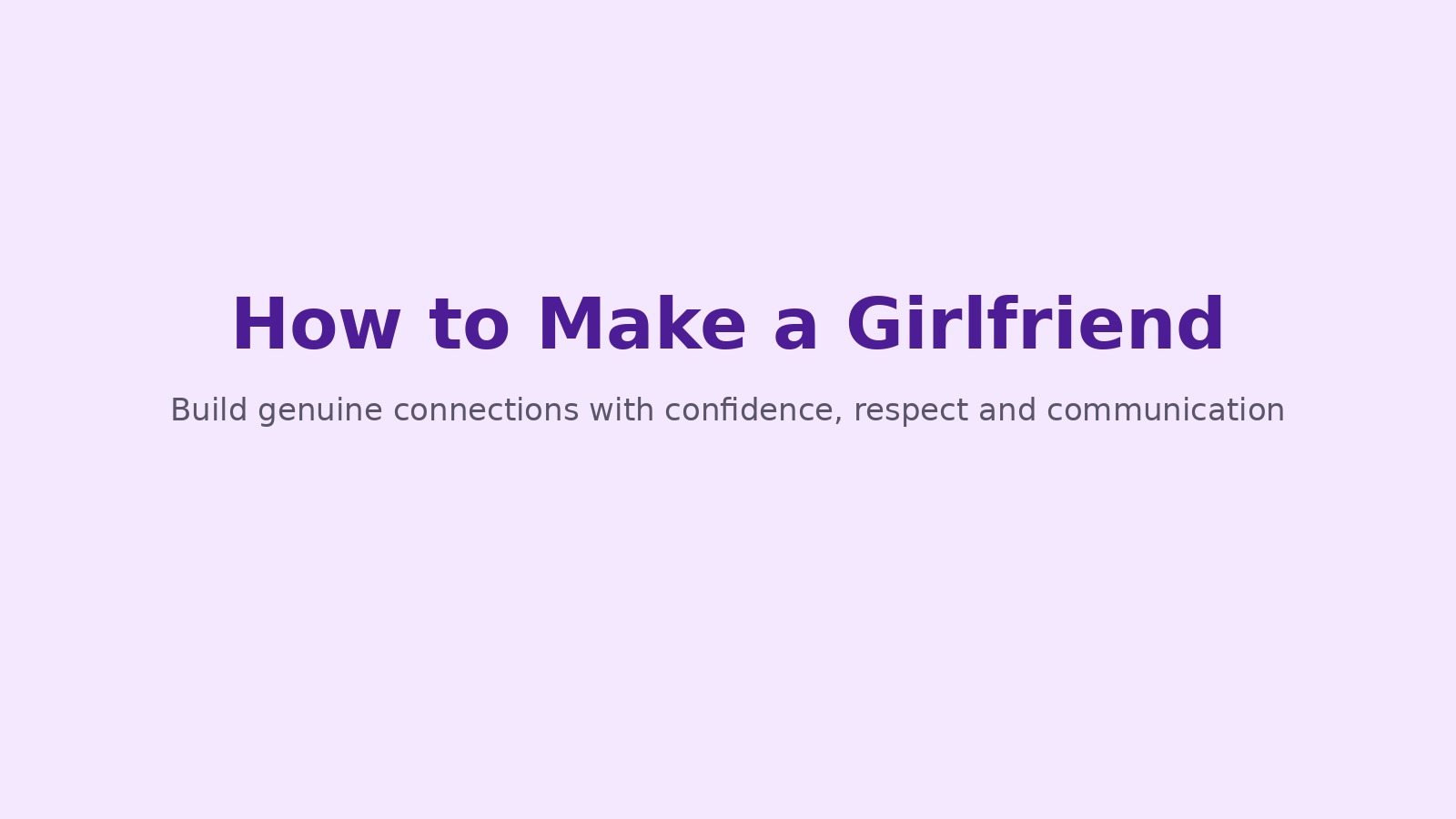 Couple talking and building a genuine connection